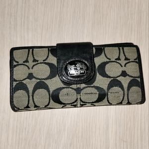 Coach slim fold wallet